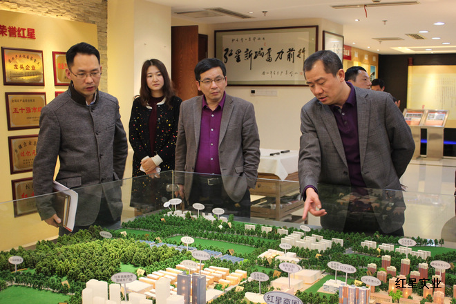 市委政研室领导一行调研红星