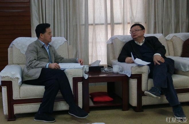 省重点办领导调研红星市场迁建项目