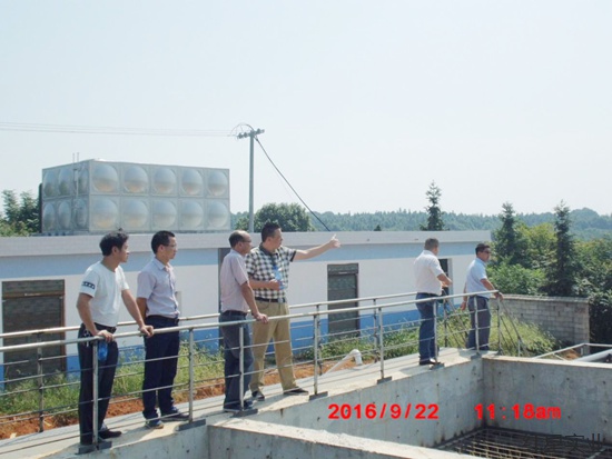 赫山区发改局副局长刘亚龙一行调研益阳兆丰