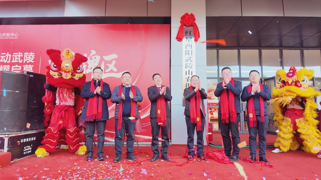 未来可期！红星酉阳武陵山农批招商中心今日揭牌